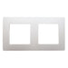 665012 Legrand NILOE Plate 2 gang, ivory, set of 10 - Gabby Electric