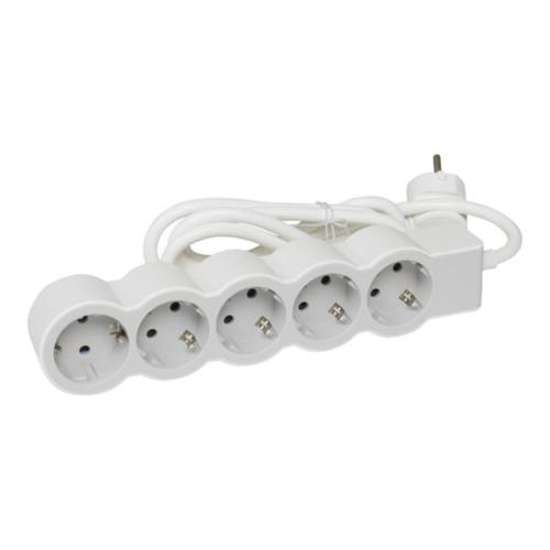 694571 Legrand 5 - Seat Extension Cord With Grounding 5m, grey - Gabby Electric