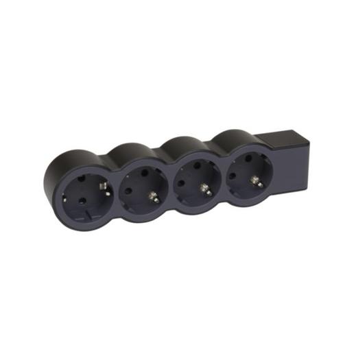 Multifunction Outlet Legrand 694576 Multi-outlet 4 socket outlets without cable — Gabby Electric