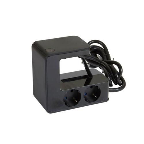 694812 Legrand Clipssable Office Multi - Outlet 4 Sockets + 2USB, Cable 1.5m, Black