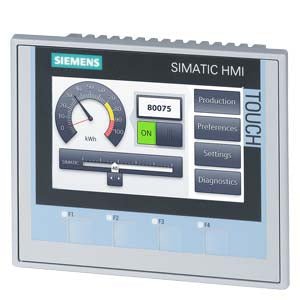 6AV2124 - 2DC01 - 0AX0 SIMATIC HMI KTP400 Comfort, Comfort Panel, key/touch operation, 4" widescreen TFT - Gabby Electric