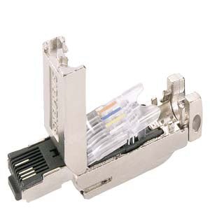 6GK1901 - 1BB10 - 2AA0 Siemens Industrial Ethernet FastConnect RJ45 Plug 180 2x2 (1 piece) - Gabby Electric