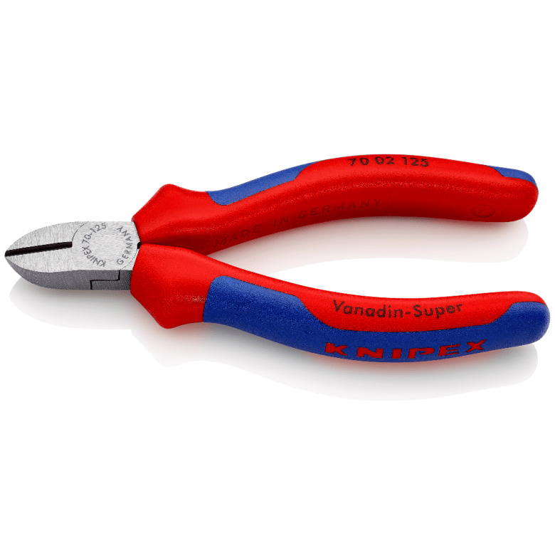 70 02 125 Knipex Diagonal Cutter Length: 125mm - Gabby Electric