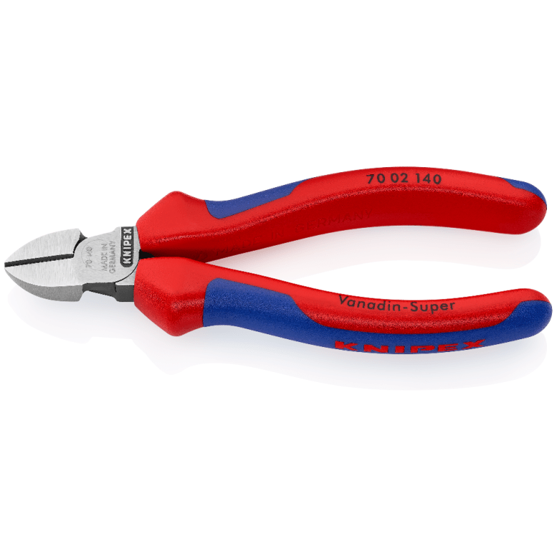 70 02 140 Knipex Diagonal Cutter Length: 140mm - Gabby Electric