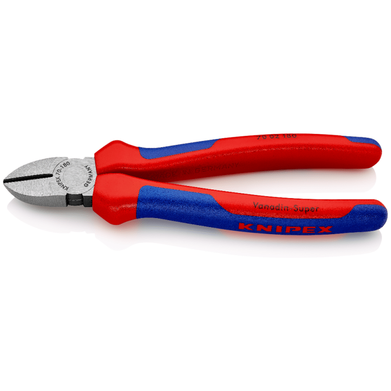 70 02 180 Knipex Diagonal Cutter Length: 180mm - Gabby Electric