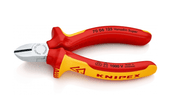 70 06 125 Knipex Diagonal Cutter Length: 125mm - Gabby Electric