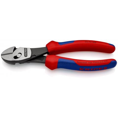 73 72 180 Knipex Twinforce® High Performance Diagonal Cutters Length: 180mm - Gabby Electric