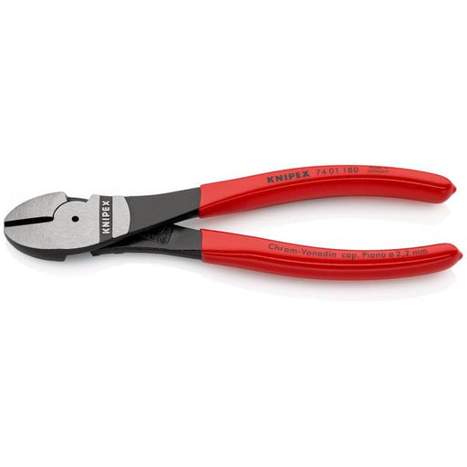74 01 180 Knipex High Leverage Diagonal Cutter Length: 180mm - Gabby Electric
