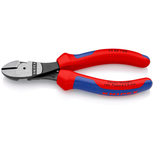 74 02 160 Knipex High Leverage Diagonal Cutter Length: 160mm - Gabby Electric