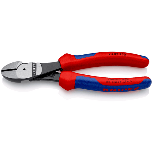 74 02 180 Knipex High Leverage Diagonal Cutter Length: 180mm - Gabby Electric