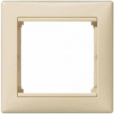 774151 Valena Socket frame 1 gang, ivory gold - Gabby Electric