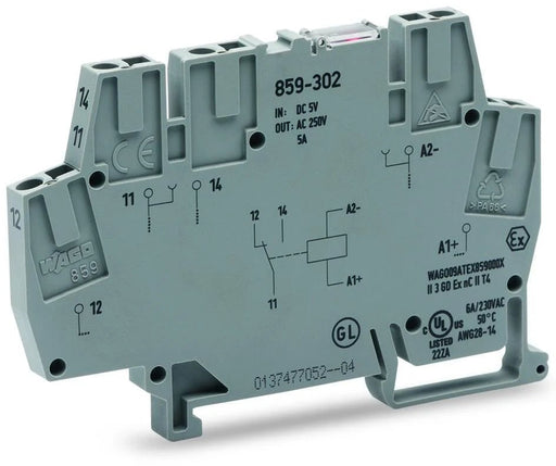 859 - 304 Wago Relay module - set of 10 - Gabby Electric