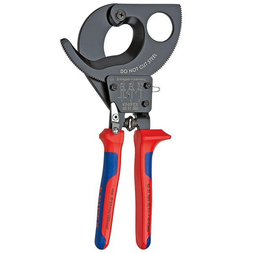 95 31 280 Knipex Cable Cutter Ratchet Action Length: 280mm - Gabby Electric