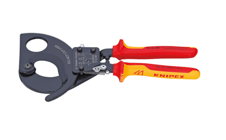 95 36 280 Knipex Cable Cutter Ratchet Action Length: 280mm - Gabby Electric