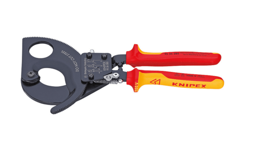 95 36 280 Knipex Cable Cutter Ratchet Action Length: 280mm - Gabby Electric