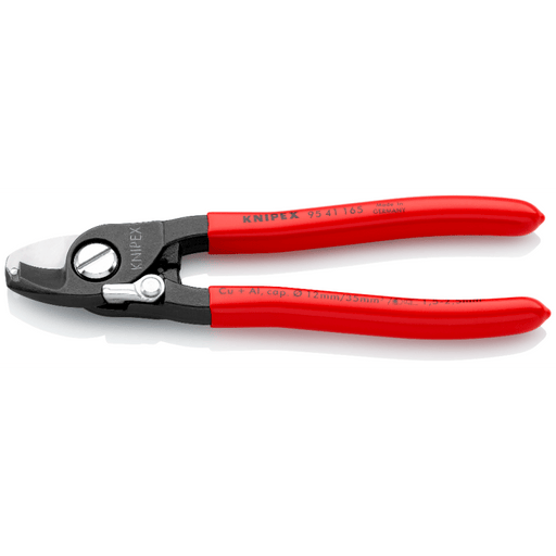 95 41 165 Knipex Cable Shears Length: 165mm - Gabby Electric