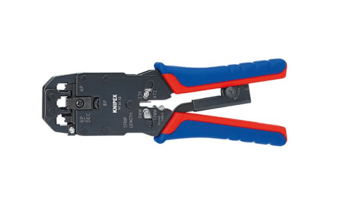 97 51 12 Knipex Crimping Pliers For Western Plugs Length: 200mm - Gabby Electric