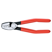 97 81 180 Knipex Crimping Pliers For Wire Ferrules With Front Loading Length: 180mm - Gabby Electric