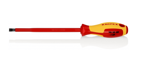 98 20 80 Knipex Screwdrivers For Slotted Screws Length: 295mm - Gabby Electric