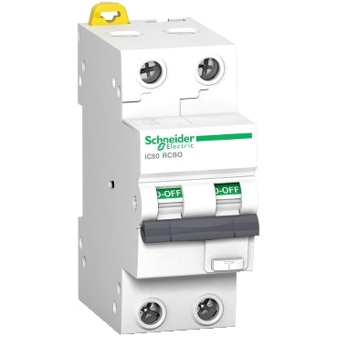 Schneider Electric A9D27210 iC60 RCBO 2P C10A, 30mA