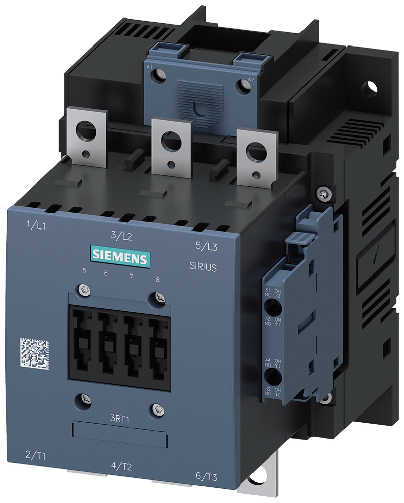 Contattore di potenza Siemens 3RT1055-6AB36 SIRIUS 150 A Bobina 24 V