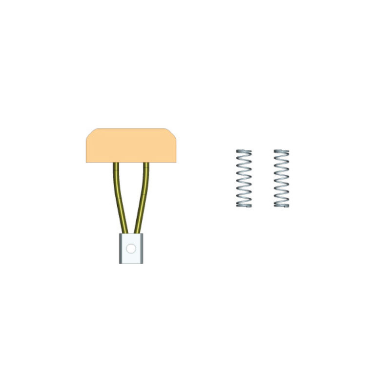 Giovenzana TR8520K TR85H5P Replacement Brush Kit for TR8518 TR8519 TR8532