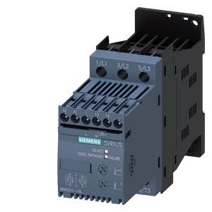 3RW3014-1BB04 Siemens 3RW Soft starter 6,5A 200-480V 3kW, 24 V AC/DC Screw terminals