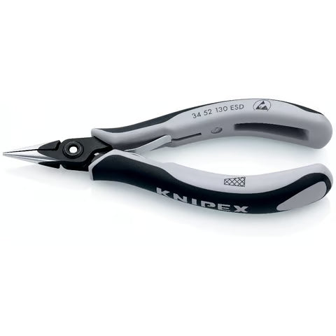 Knipex 34 52 130 ESD Precision Electronics Gripping Pliers ESD 130mm