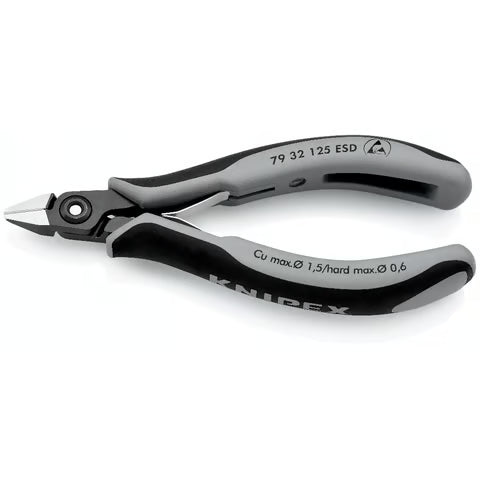 Knipex 79 32 125 ESD Diagonal Cutting Nippers 125mm