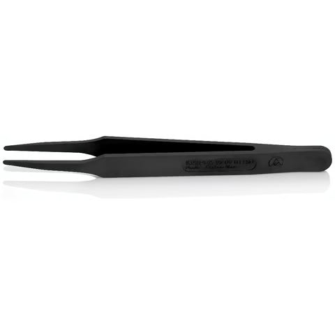 Pinzas de plástico ESD Knipex 92 09 01 ESD 125 mm, negras