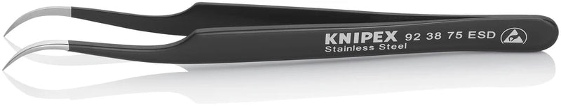 Knipex 92 38 75 ESD Universal Tweezers ESD Stainless Steel 118mm