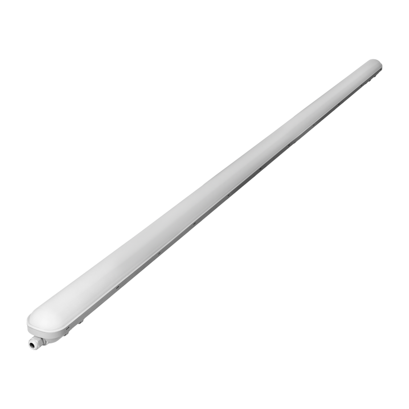 HYZ LED NEW hermetic luminaire, 48W, 4800lm, IP65, IK08, 4000K, ABS/PC