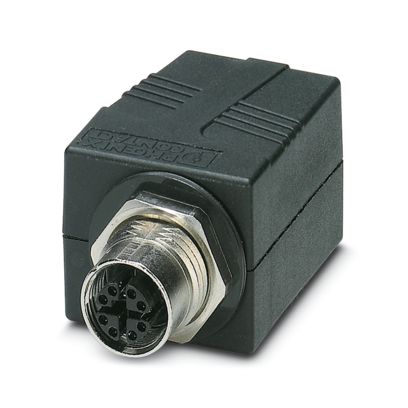 Phoenix Contact 1404549 VS-BH-M12FSX-10G-RJ45/180 M12 to RJ45 feed-through