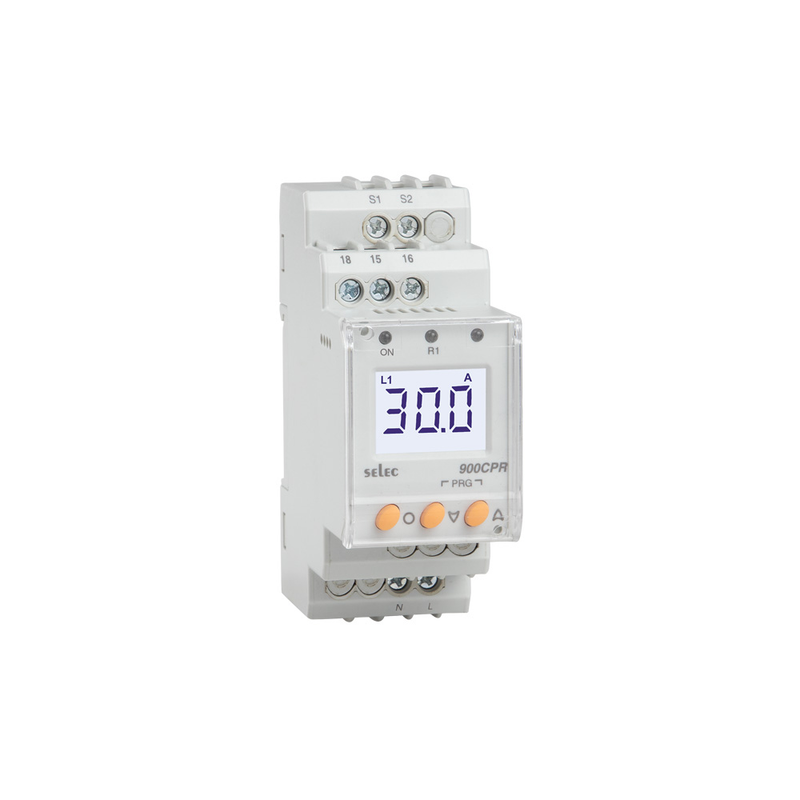 Selec 900CPR-1-BL-U-CE Current Protection Relay 1P 85-270V AC/DC