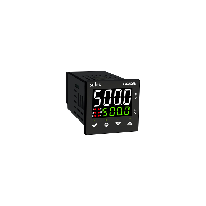 Selec PID500-U-0-1-CE Universal PID Temperature Controller 48x48mm