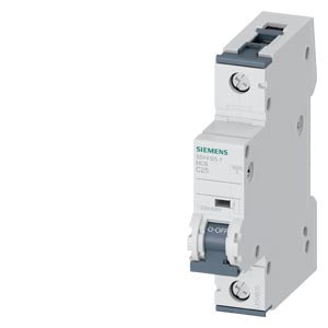 Siemens 5SY4125-7 Miniature Circuit Breaker 1P C25A 10kA