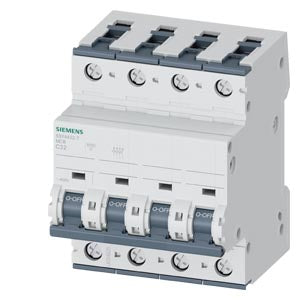 Siemens 5SY4432-7 Miniature Circuit Breaker 4P C32A 10kA