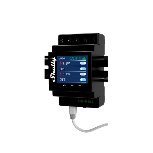 Shelly Pro 4PM WiFi LAN DIN Rail 4-Channel Smart Relay 16A Metering