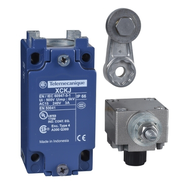Telemecanique XCKJ10513 Limit Switch Steel Roller Lever 1NC+1NO Snap Pg13.5