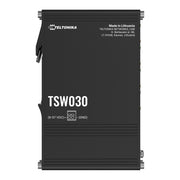 Teltonika TSW030 TSW030000000 Unmanaged DIN Rail Switch, top view