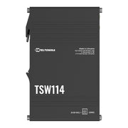 Teltonika TSW114 TSW114000000 Unmanaged DIN Rail Switch, top view