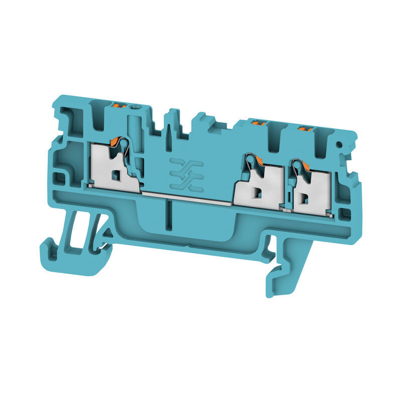 Weidmuller 1552770000 A3C 1.5 BL Feed-through terminal PUSH IN 1.5 mm² 500V 17.5A, blue