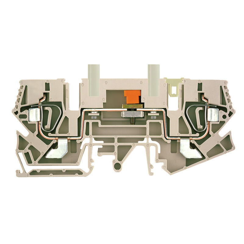 Weidmuller 1771950000 ZTL 6/STB Test-disconnect terminal 6mm² 400V 41A, dark beige