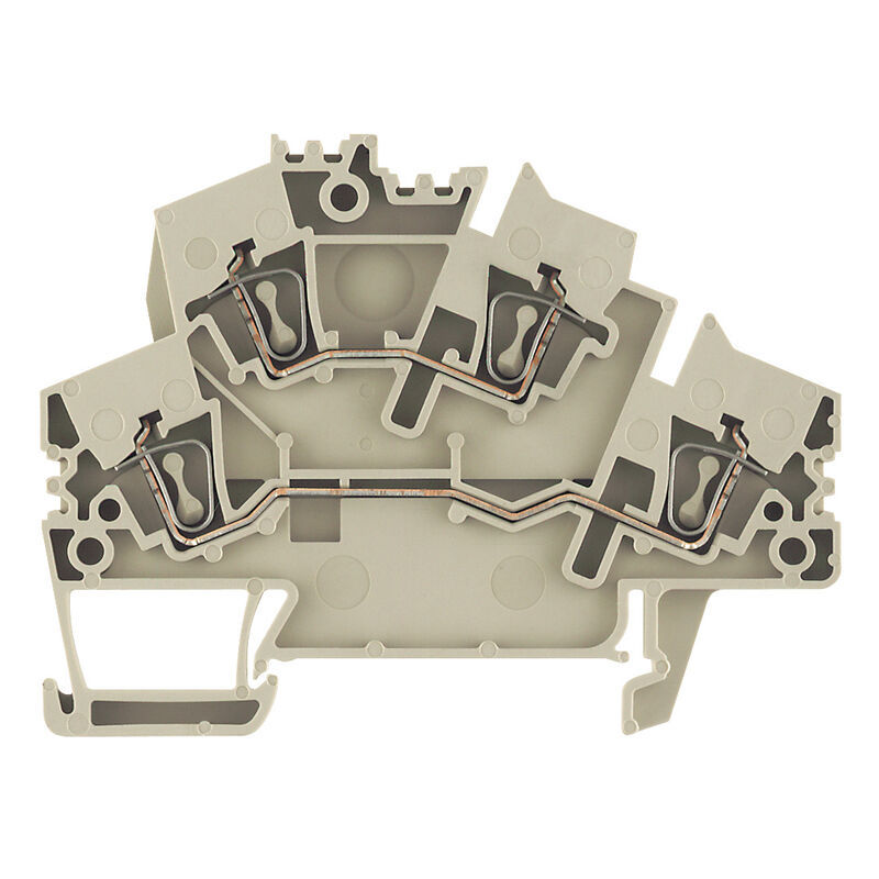 Weidmuller 1790990000 ZDK 2.5-2 Feed-through terminal 2.5 mm² 800 V 24 A, dark beige