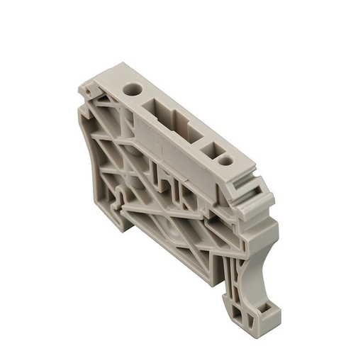 Weidmuller 8630740000 ZEW 35/2 End bracket TS 35 V-2 100°C, dark beige