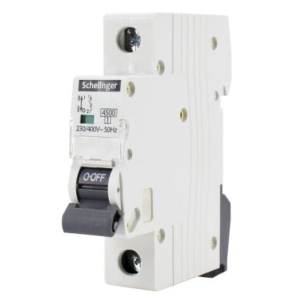 A02 - G7 - 1P - C06 Schelinger Overcurrent Circuit Breaker 1P C6A - Gabby Electric