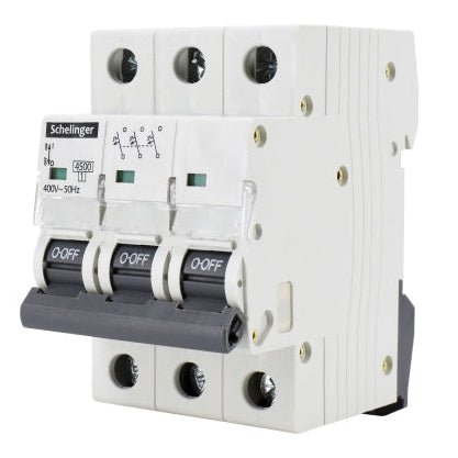 A02 - G7 - 3P - C10 Schelinger Overcurrent Circuit Breaker 3P C10A - Gabby Electric
