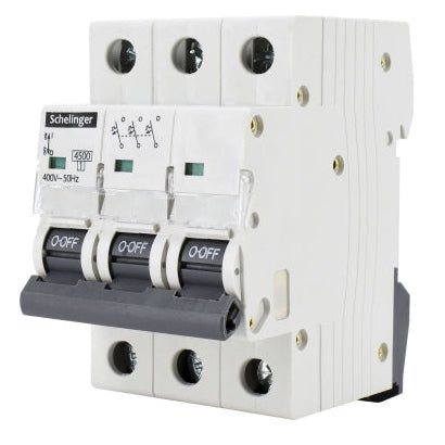 A02 - G7 - 3P - C40 Schelinger Overcurrent Circuit Breaker 3P C40A - Gabby Electric