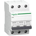 A9K02350 Miniature circuit breaker (MCB), Acti9 K60N, 3P, 50A, C curve, 6000A (IEC/EN 60898 - 1) - Gabby Electric