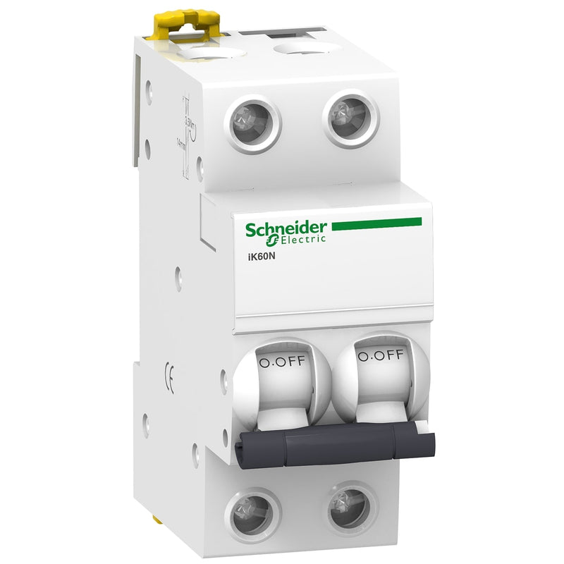 A9K24216 Schneider Electric Miniature Circuit Breaker (MCB), Acti9 iK60N 2P C16A 6kA